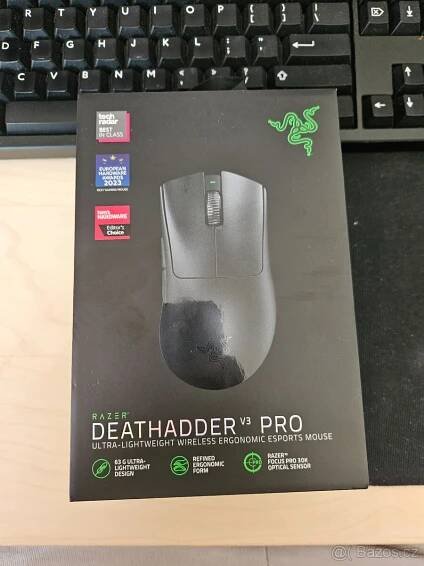 Razer Deathadder v3 Pro NOVÁ - Praha - západ