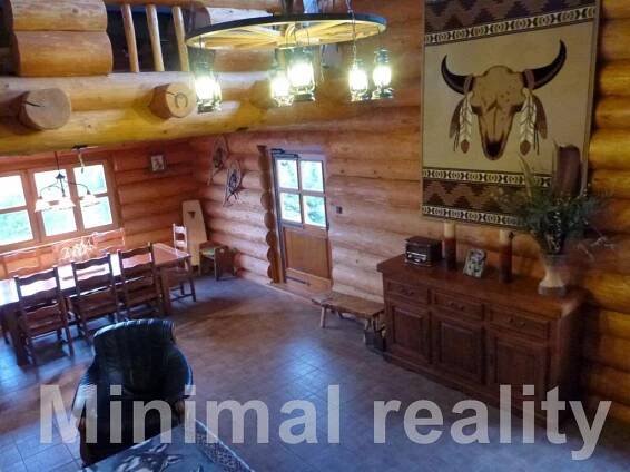 Prodej rodinného domu 4+kk, Kulířov, kanadský srub, 3543 m pozemek, garáž 90 m
