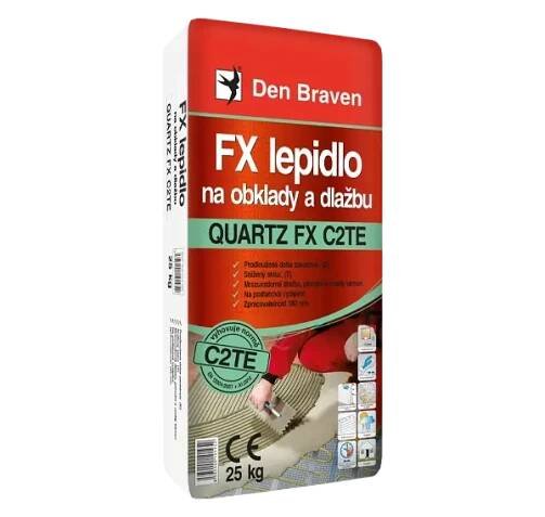 FX lepidlo na obklady a dlažbu Den Braven QUARTZ FX C2TE, 7 kg pytel (571044RL) - Železářství TUMA