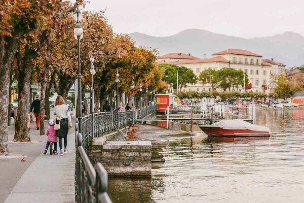 Lakeside walk Lugano