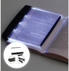 Výkonný LED světelný panel pro čtení knih