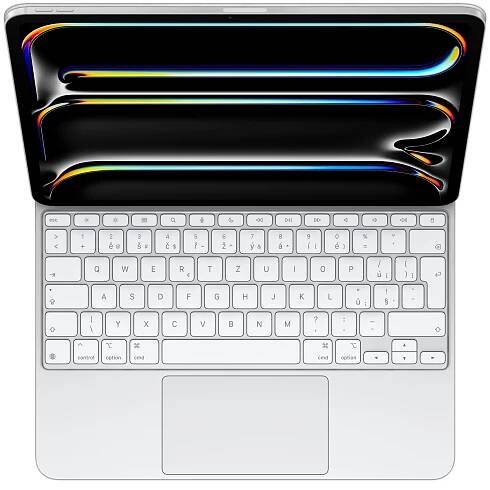 Magic Keyboard iPad Pro 13‐inch (M4) - International English - bílá - Příslušenství - K24.cz