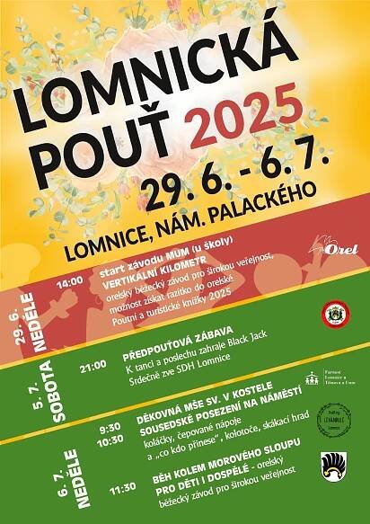 Lomnická pouť 2025: Lomnice