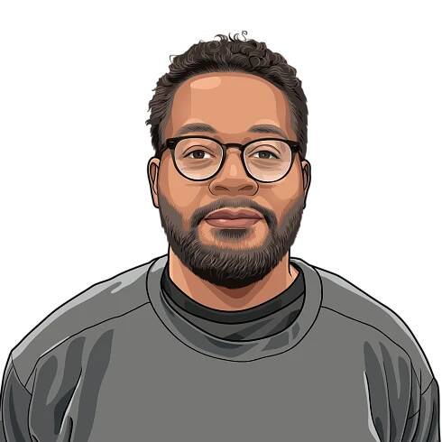 Illustration of Sean Fields, a Graphic Designer at Creative Repute