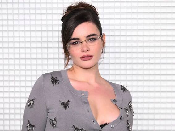 Barbie Ferreira poses in Brazil flag bikini ahead of special award in Malta