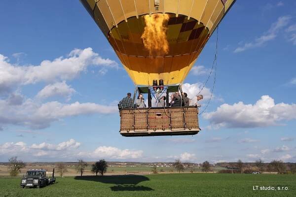 Balonove letani Prag