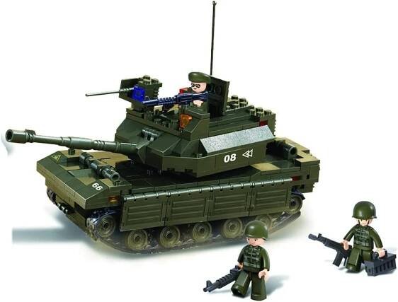 Sluban WWII M38-B0892 tank M1A2 SEP V2 Abrams