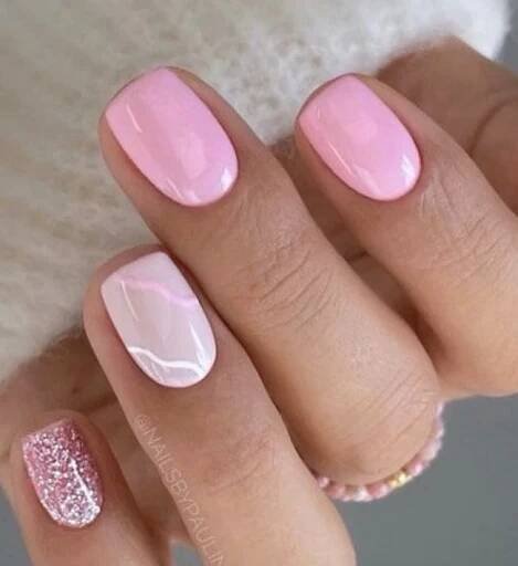 Pin by Meaghan Mack on Nails in 2025 | Pink nails, Fancy nails designs, Gel nails