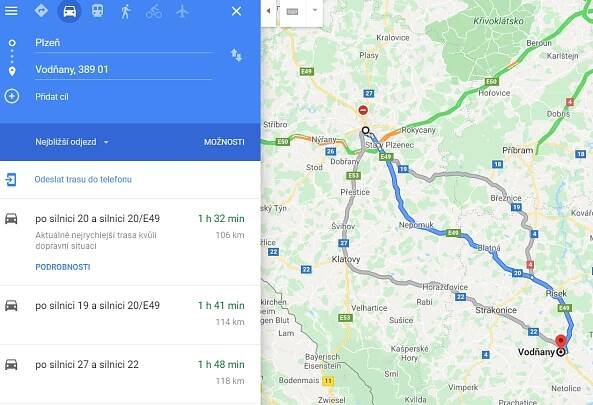 Plánovač trasy autem: Co nabízí 3 nejoblíbenější plánovače?