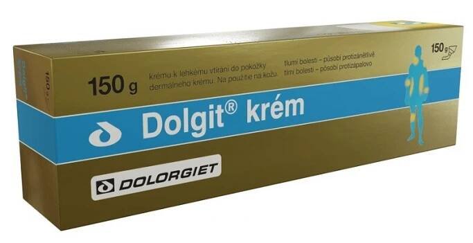 DOLGIT 50MG/G krém 150G - skladem