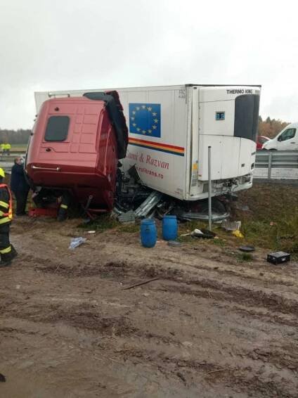 Provoz na dálnici D1 na Vysočině zkomplikovala havárie kamionu | Týdeník Policie