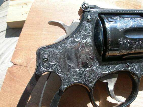 Smith & Wesson Model 57 - Gouse Freelance Firearms Engraving - Gun Engraver Pistol Shotgun Rifle