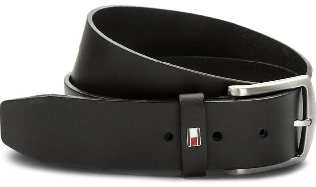 Pánský pásek Tommy Hilfiger New Denton Belt 4.0 E367863162 85 Černá