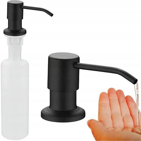 DÁVKOVAČ TEKUTÉHO MÝDLA NA MYTÍ NÁDOBÍ DO DŘEZU DŘEZ 350 ml