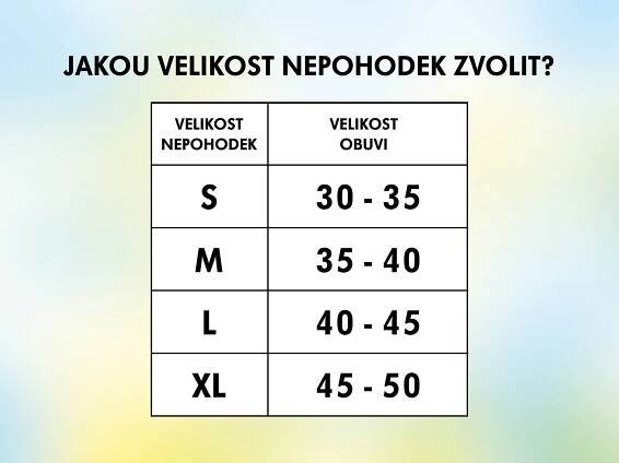 NEPOHODKY | nepromokavé silikonové návleky na obuv | pružné, protiskluzové & opakovaně použitelné | vel. S (30–35) - Vaše