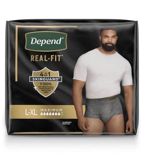 Sous-vêtements d’incontinence Real Fit® pour hommes | Depend® Canada