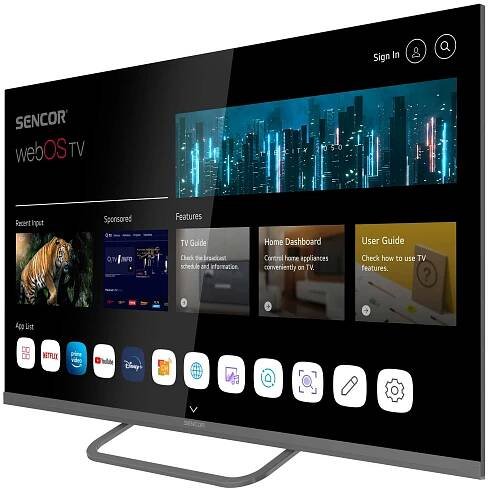 Televizor webOS SMART TV | SLE 32S840TCSB | Sencor.cz