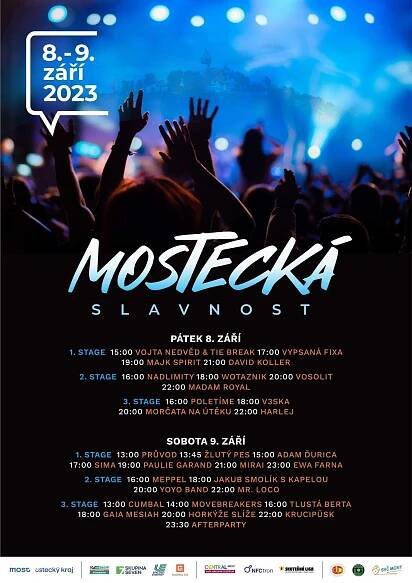 MOSTECKÁ SLAVNOST 8. A 9. 9. 2023 | Krušné hory