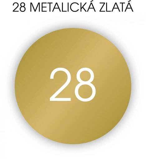 Barva potisku 28 - zlatá