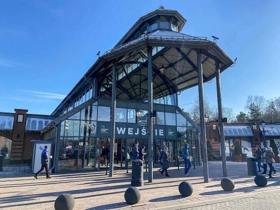 Designer Outlet Sosnowiec, leden 2022, Polsko.