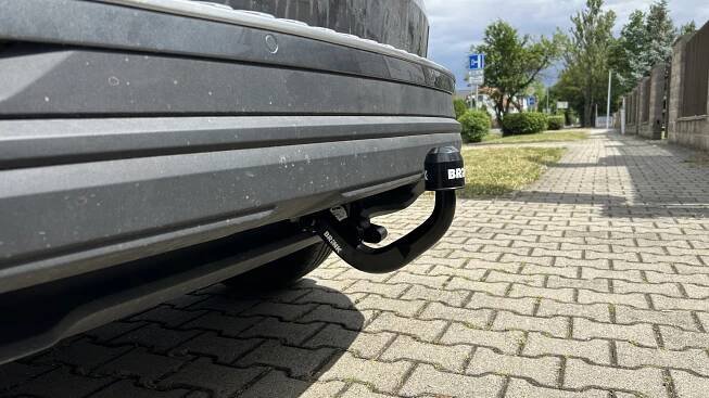 Škoda Karoq rok výroby 2023 - tažné zařízení BMA Brink + 7 pin Erich Jaeger - fatomas.cz