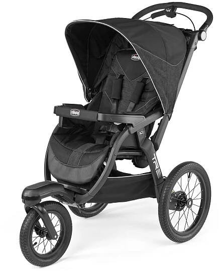 Chicco TRE Jogging Stroller in Galaxy with Wheel In