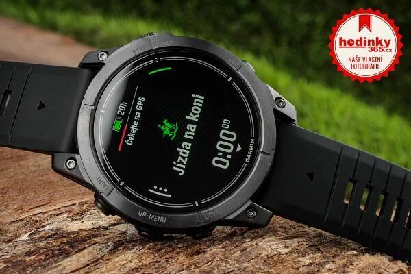 Garmin Epix Pro (Gen 2) Sapphire 47mm Gray DLC Titanium / Black Silicone Band | Hodinky-365.cz