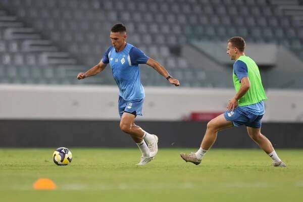 Training before the second game with Pafos - FC Dynamo Kyiv official website