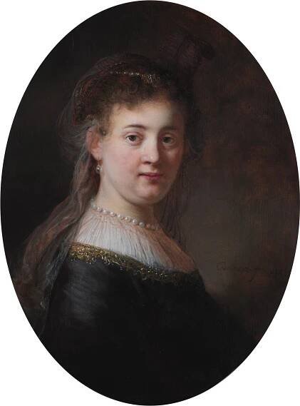 Soubor:Rembrandt, Portrait of Saskia van Uylenburgh, 1633, Rijksmuseum Amsterdam.jpg – Wikipedie