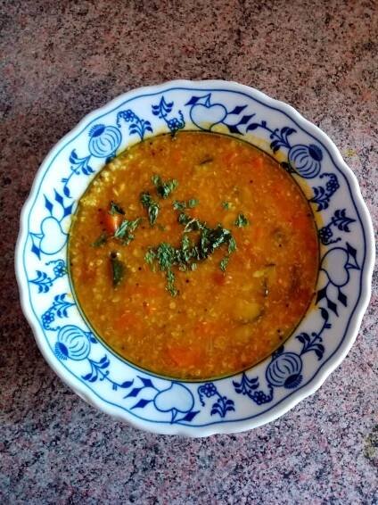 Sambar - zeleninový guláš - fotorecept