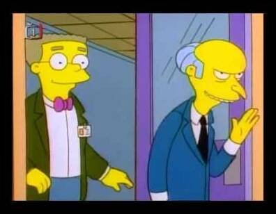 Simpsonovi pan Burns ve škole