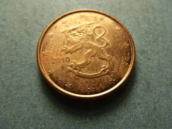 FINSKO - 1 EURO CENT z roku 2010 - Sběratelství