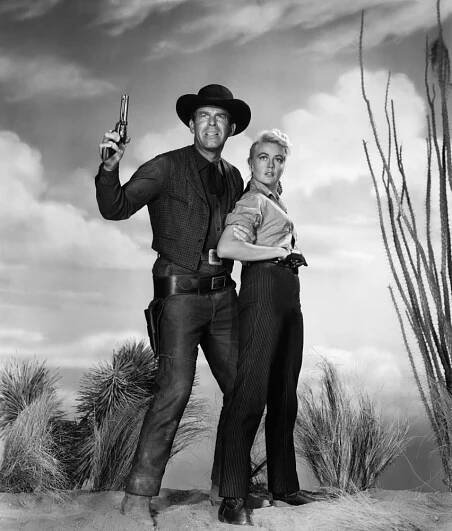 QUANTEZ, Fred MacMurray, Dorothy Malone, 1957