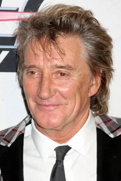 Stáhnout - Rod stewart na pre-grammy strana ctít clive davis v beverly hilton hotel v beverly hills, ca 7 února 2009 — Stock obrázek