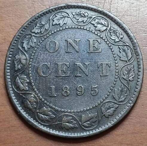 KANADA 1 CENT 1895 VF #583🎯 | Aukro
