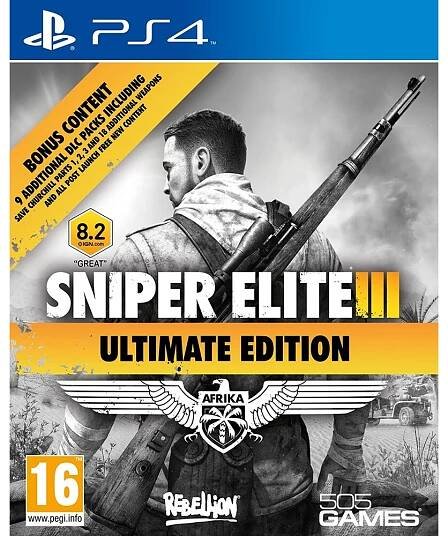 PS4 Sniper Elite 3 - Ultimate Edition