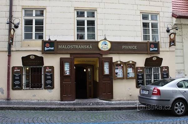 Praha - Cihelná - Malostranská pivnice