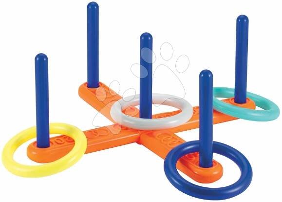 Dětské hrací centrum a traktor s kruhy na házení Fun Center Life Smoby