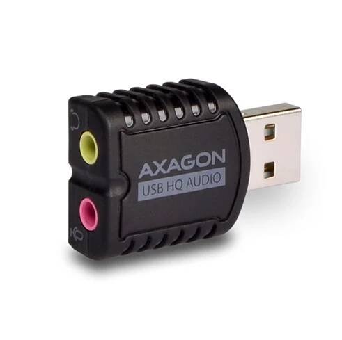 AXAGON ADA-17, USB2.0 - stereo HQ audio MINI adaptér, 24-bit/96kHz