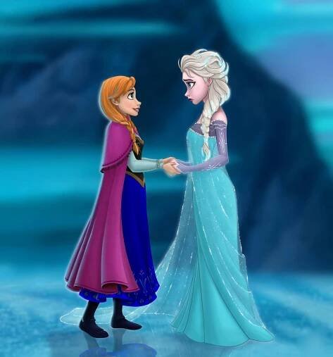 Sisters Forever - Elsa And Anna From “Frozen 2” Wallpaper