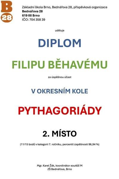 Listopad 2024 – Základní škola Brno, Bednářova 28
