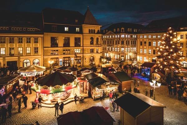 Adventní trhy v Budyšíně.