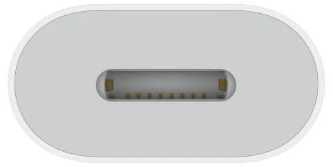 Adaptér MUQX3ZM/A Apple USB-C-Lightning White