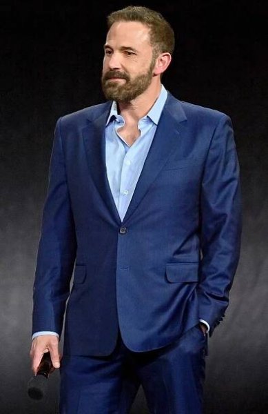 Ben Affleck speaks onstage during CinemaCon 2025