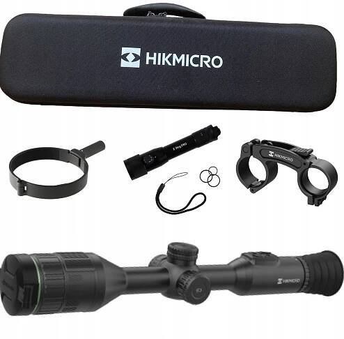 Puškohled pro noční vidění HIKMICRO Alpex 4K A50E +X-HOG Pro 3v1 nebo NOXAR PRO 4v1 Kód výrobce ALPEX A50E + X-HOG Pro 850/940 NM
