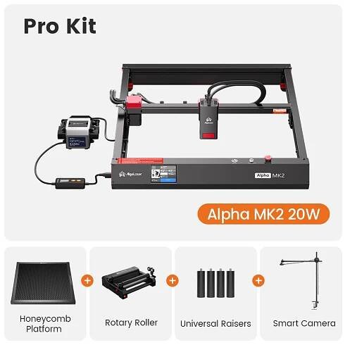 AlgoLaser Alpha MK2 20W Diode Laser Engraver