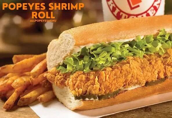 New Popeyes Shrimp Roll Takes the Seafood Menu to Next Level - All ...