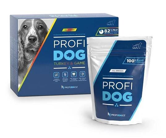 PROFIDOG kapsička filety krůtí a zvěřinové ve šťávě 12x85g