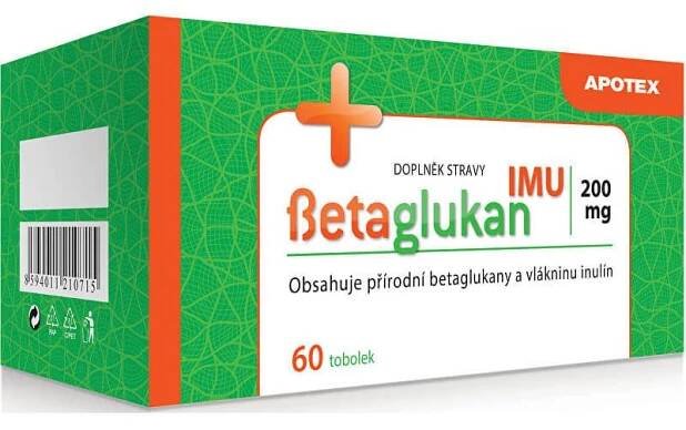 Betaglukan IMU+ 200 mg 60 tobolek