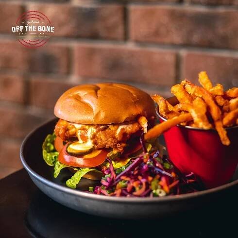 Chicken Burger & Chips